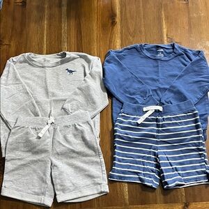 Carters Kids Set - Gray and Blue